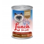 Lunch for pets консерва для кошек курица/печень в желе профилактика МКБ 400г