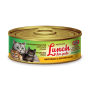 Lunch for pets консерва для кошек цыплёнок/перепёлка рублёное мясо 100г