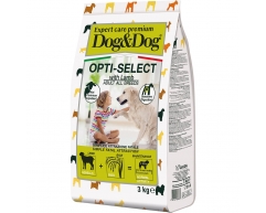 Dog&Dog Expert Premium Opti-Select сухой корм для взрослых собак с ягненком 3кг