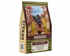 Dezzie Adult Dog сухой корм для взрослых собак курица/говядина 800г