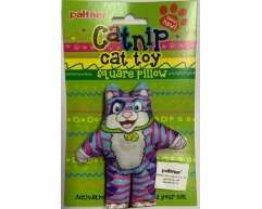 Catnip игрушка для кошек с мататаби "Кот" голубой