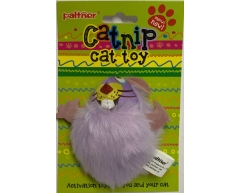 Catnip игрушка для кошек с мататаби "Кролик" фиолетовый