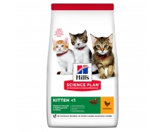 Hill's Science Plan Kitten <1 сухой корм для котят до года курица 1,5кг