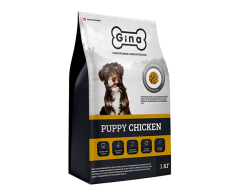 Gina Puppy Chicken сухой корм для щенков 7,5кг