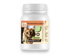 Бобик и Мурка витамины для кошек здоровье кожи и шерсти 350таб
