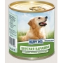 Happy Dog консерва для собак баранина/сердце/печень/рубец/рис 750г