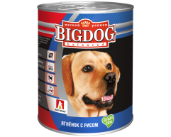 Зоогурман Big Dog консерва для собак ягнёнок/рис 850г