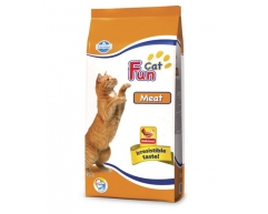 FUN CAT Meat сухой корм для кошек мясо 2 кг