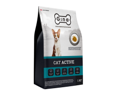 Gina Cat Active сухой корм для активных/выставочных кошек 1кг