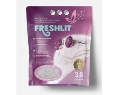 Freshlit наполнитель силикагелевый аромат лаванды 3,8л