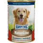 Happy Dog NaturLine консерва для собак телятина/индейка 410г