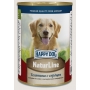 Happy Dog NaturLine консерва для собак телятина/сердце 410г