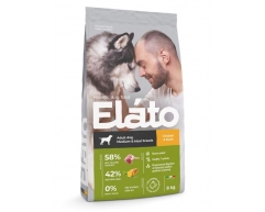 Elato Holistic Adult Dog Medium/Maxi Chicken/Duck сух корм для собак средних/крупных курица/утка 8кг