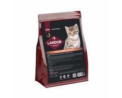 LANDOR Kitten cухой корм для котят индейка/лосось 400г