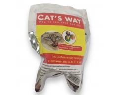 Cat's way лакомство для кошек витаминный мясной лизун-конфета