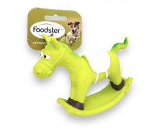 Foodster Игрушка для собак лошадка-качели латекс 16см