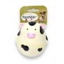 Foodster Игрушка для собак неваляшка-корова 8,9см