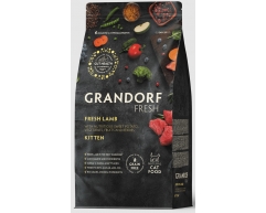 GRANDORF Fresh Cat KITTEN Lamb&Sweet Potato сухой корм для котят ягненок с бататом 400г