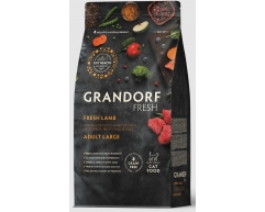 GRANDORF Fresh Cat Large Lamb&Sweet Potato сухой корм для крупных кошек ягненок с бататом 2кг
