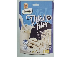 Vital Fiber Щетка с козьим молоком и ванилью 2,7" 8шт, 80г (развес)