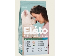 Elato Holistic Vet Special Hypoallergenic сухой диетический корм для собак всех пород рыба 500г