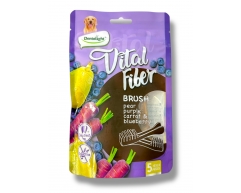 Dentalight Vital Fiber Щетка с грушей, морковью, черникой  3,7"  5шт, 85 г