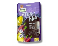 Dentalight Vital Fiber Батончик с грушей, морковью, черникой 5"  5шт, 85 г