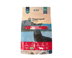 Территория Таймыр сухой корм для взрослых кошек рыба с брусникой 350г