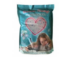 Кискин Плезир силикагелевый наполнитель с голубыми кристаллами 3,8л