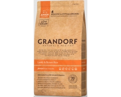 GRANDORF DOG Lamb&Turkey JUNIOR сухой корм для юниоров ягнёнок/рис, ягнёнок/индейка 3кг