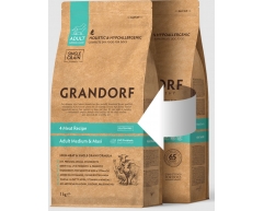 GRANDORF DOG 4 Meat PROBIOTIC MED&MAXI сух корм д/собак сред и крупн пород 4 мяса с пробиотиком 3кг